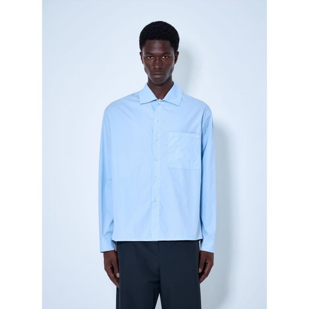 Jil Sander Men Button-Down Cotton Shirt